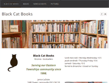 Tablet Screenshot of blackcatbook.net